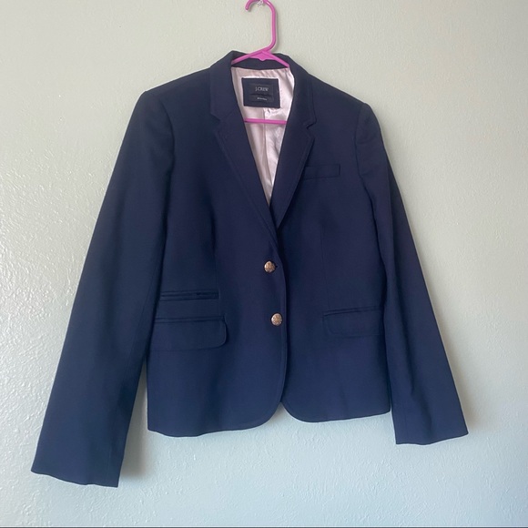 J. CREW Navy School Boy Blazer - Picture 7 of 9